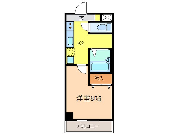 ステ－ジア黄金の物件間取画像